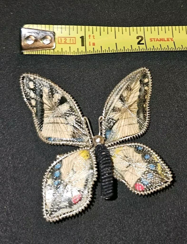 Princess Jewelry Handmade in West Germany Butterfly Brooch Untested - Thumbnail 6