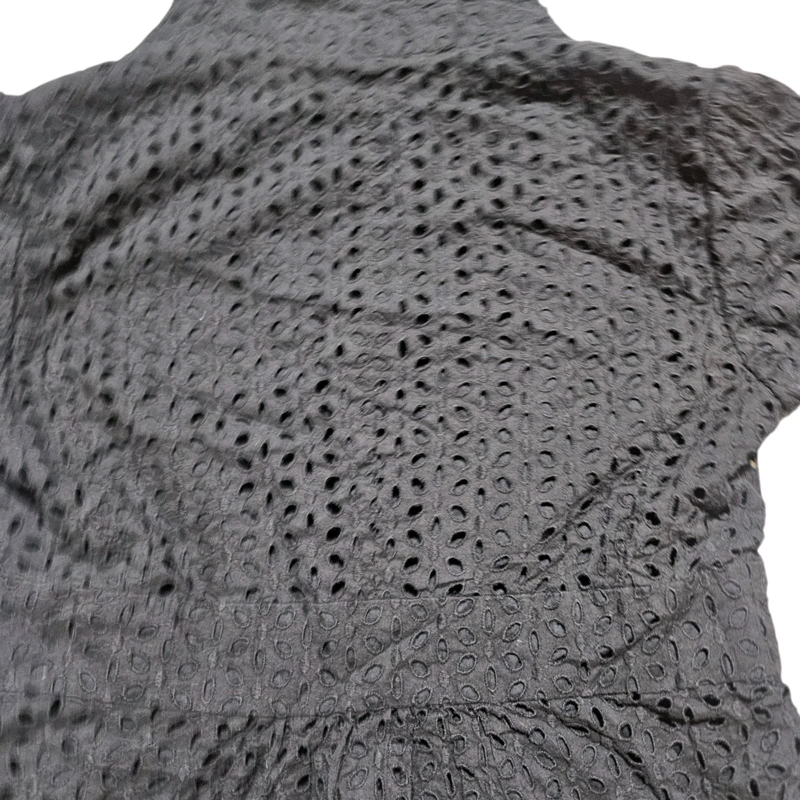 Michael Kors short sleeve eyelet blazer SZ 6 - Thumbnail 7