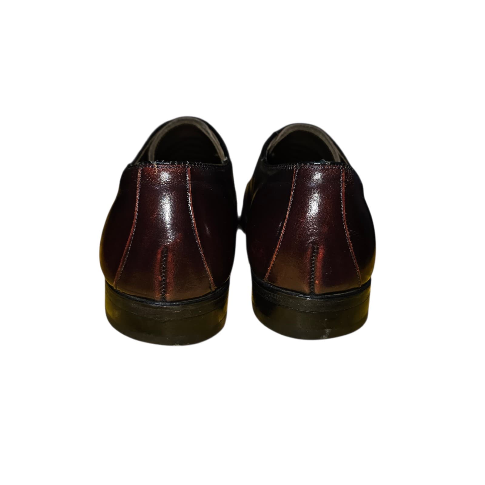 Johnston Murphy Aristocraft Men's Oxford Brown Leather Shoes Size 8.5 - Thumbnail 7