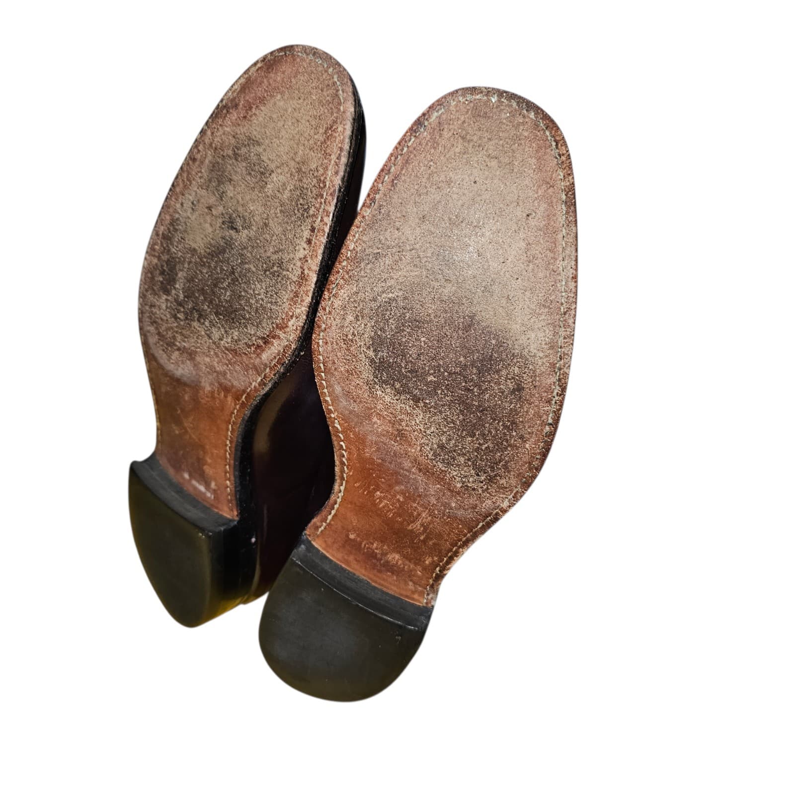 Johnston Murphy Aristocraft Men's Oxford Brown Leather Shoes Size 8.5 - Thumbnail 12