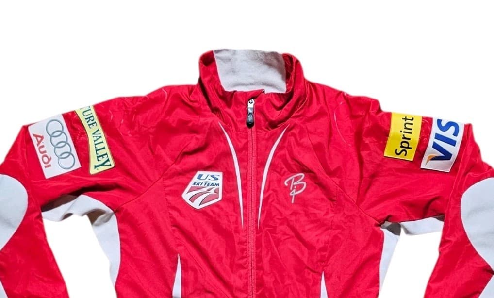 Bjorn Daehlie U.S. Ski Team Training Jacket With Sponsor Patches Woman's Small - Thumbnail 3