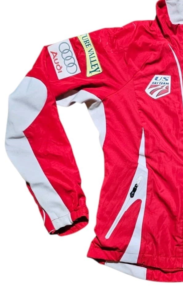 Bjorn Daehlie U.S. Ski Team Training Jacket With Sponsor Patches Woman's Small - Thumbnail 4