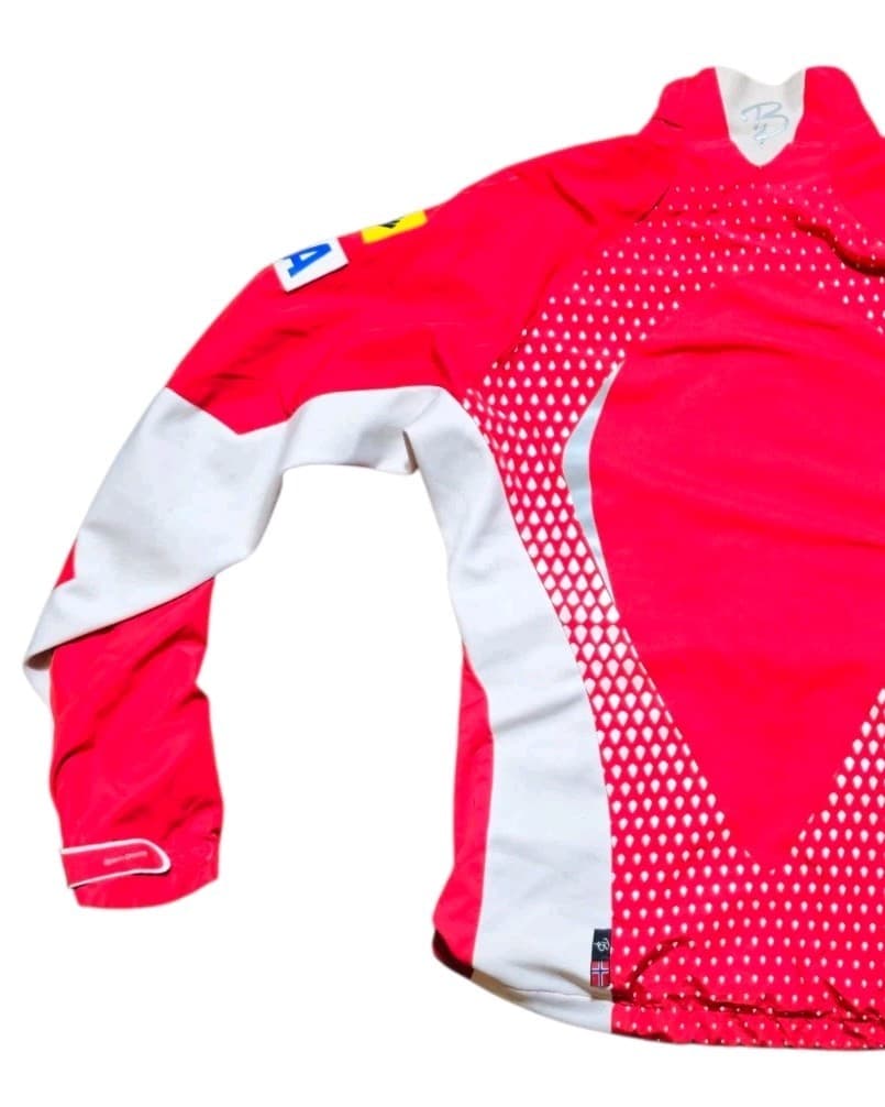 Bjorn Daehlie U.S. Ski Team Training Jacket With Sponsor Patches Woman's Small - Thumbnail 7