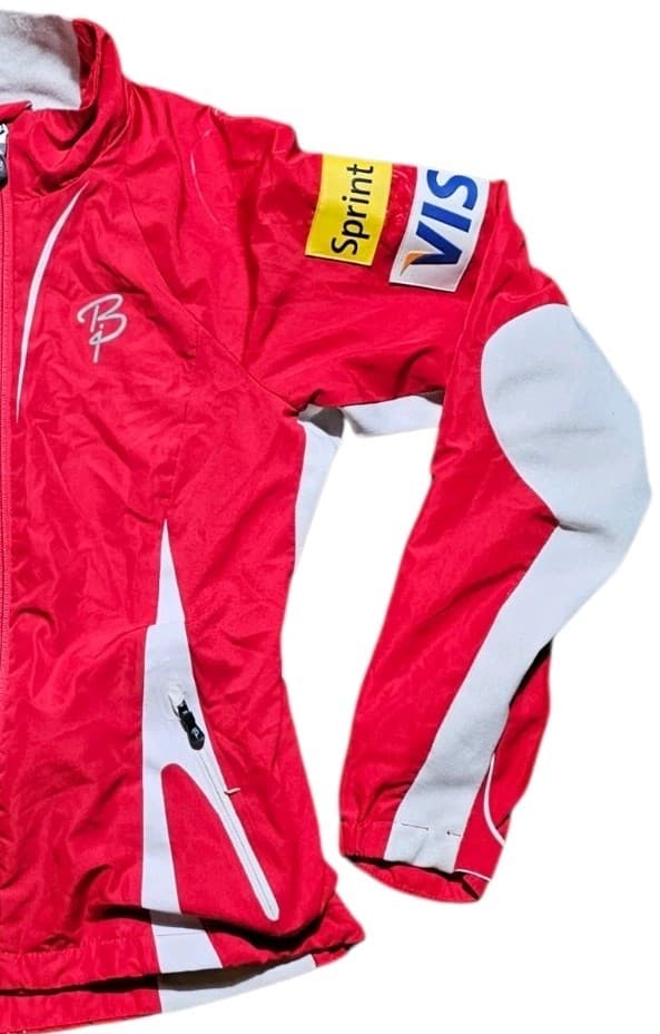 Bjorn Daehlie U.S. Ski Team Training Jacket With Sponsor Patches Woman's Small - Thumbnail 5