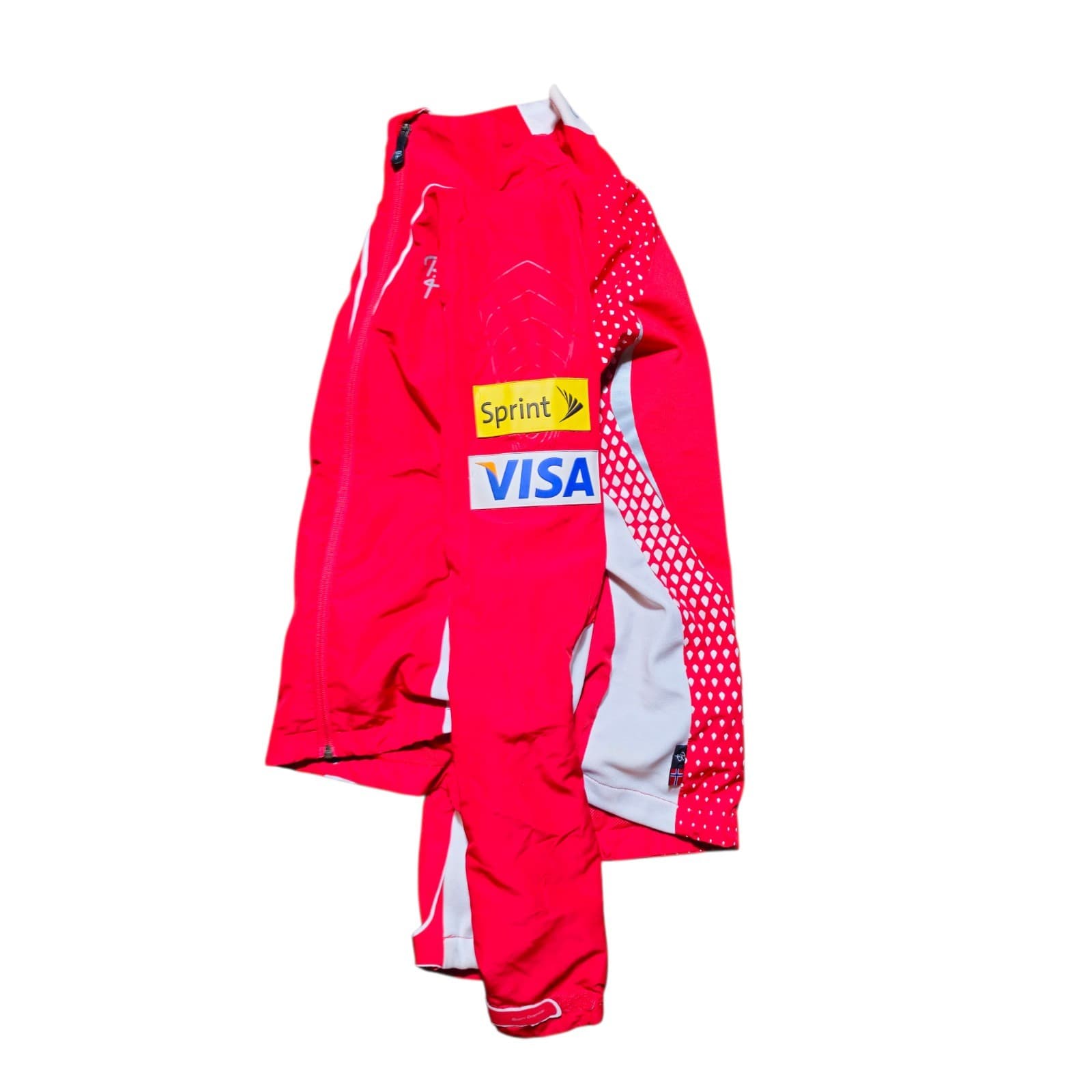 Bjorn Daehlie U.S. Ski Team Training Jacket With Sponsor Patches Woman's Small - Thumbnail 12