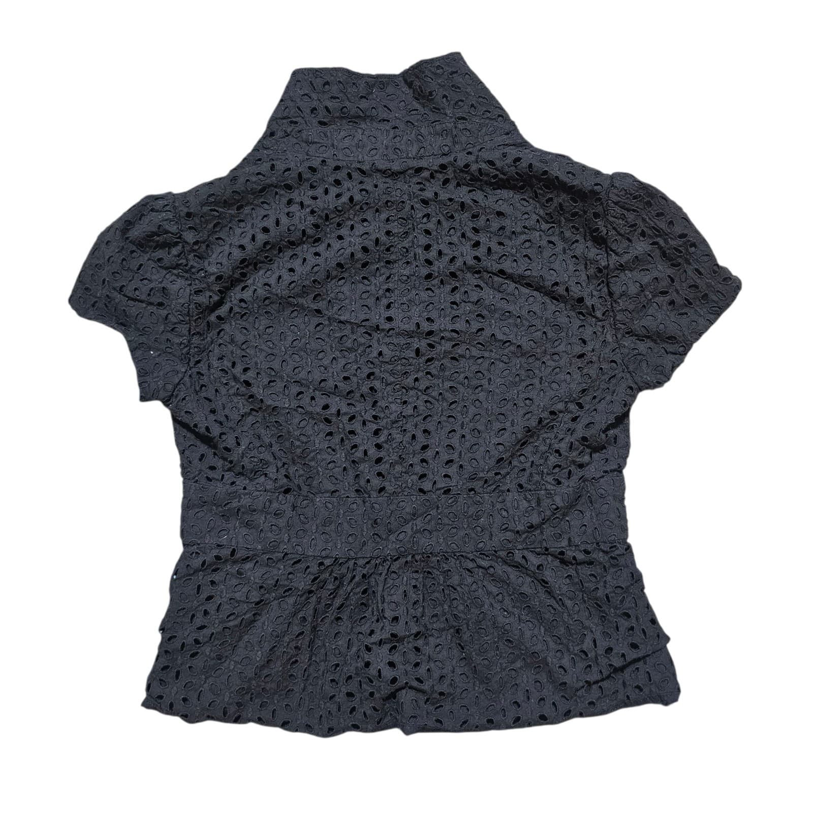 Michael Kors short sleeve eyelet blazer SZ 6 - Thumbnail 14