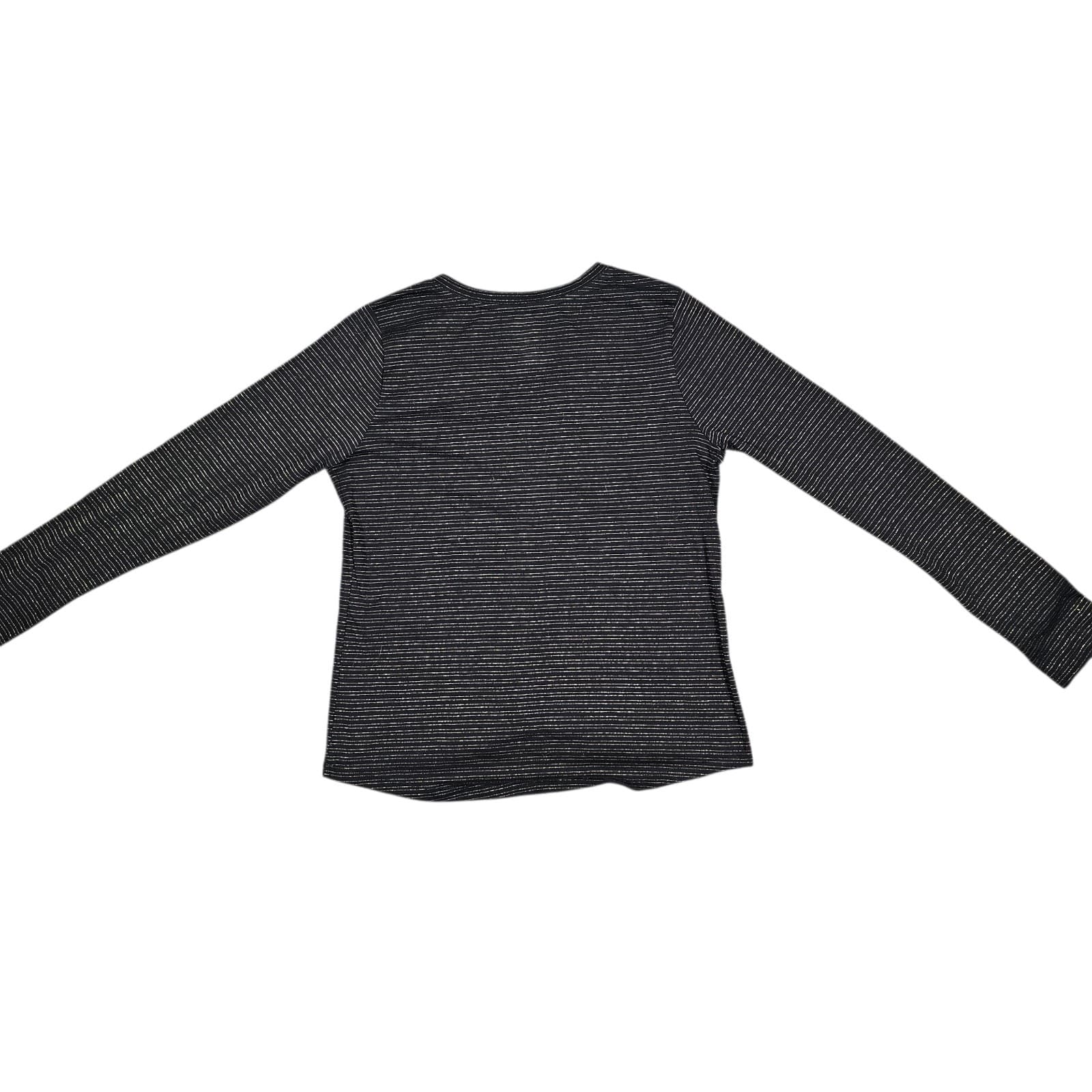 Sonoma The Everyday Tee Long Sleeve Womens Size Med Soft Comfortable V-Neck - Thumbnail 3