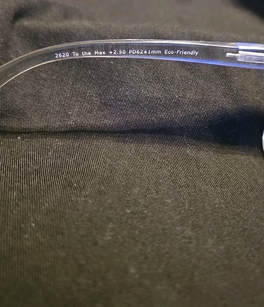 Peepers To The Max Clear Blue Light Filtering Reading Glasses +2.50 - Thumbnail 4