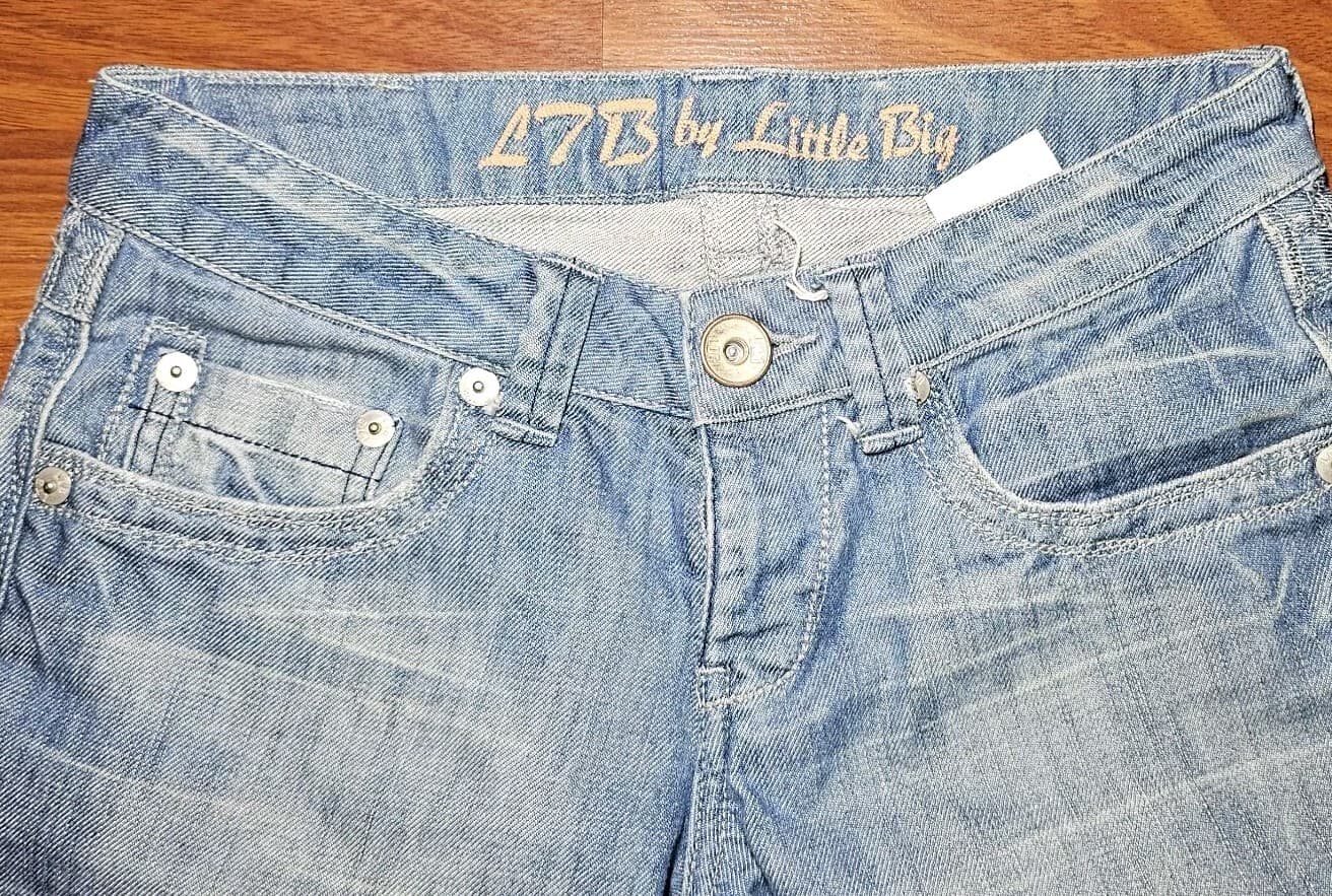 LTB by Little Big Low Rise Boot Cut Jeans Womens Size 27x32 - Thumbnail 5