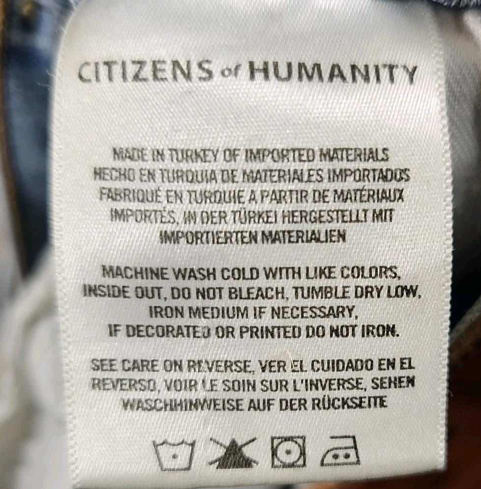 Citizens Of Humanity Emannuelle Slim Boot Cut Denim Blue Jeans Women 27 Organic - Thumbnail 13