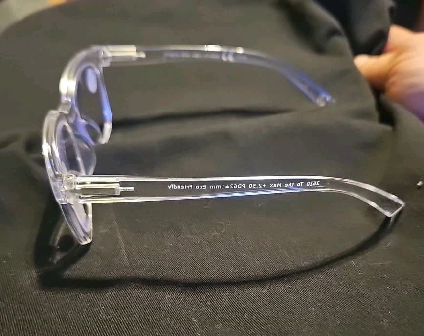 Peepers To The Max Clear Blue Light Filtering Reading Glasses +2.50 - Thumbnail 7