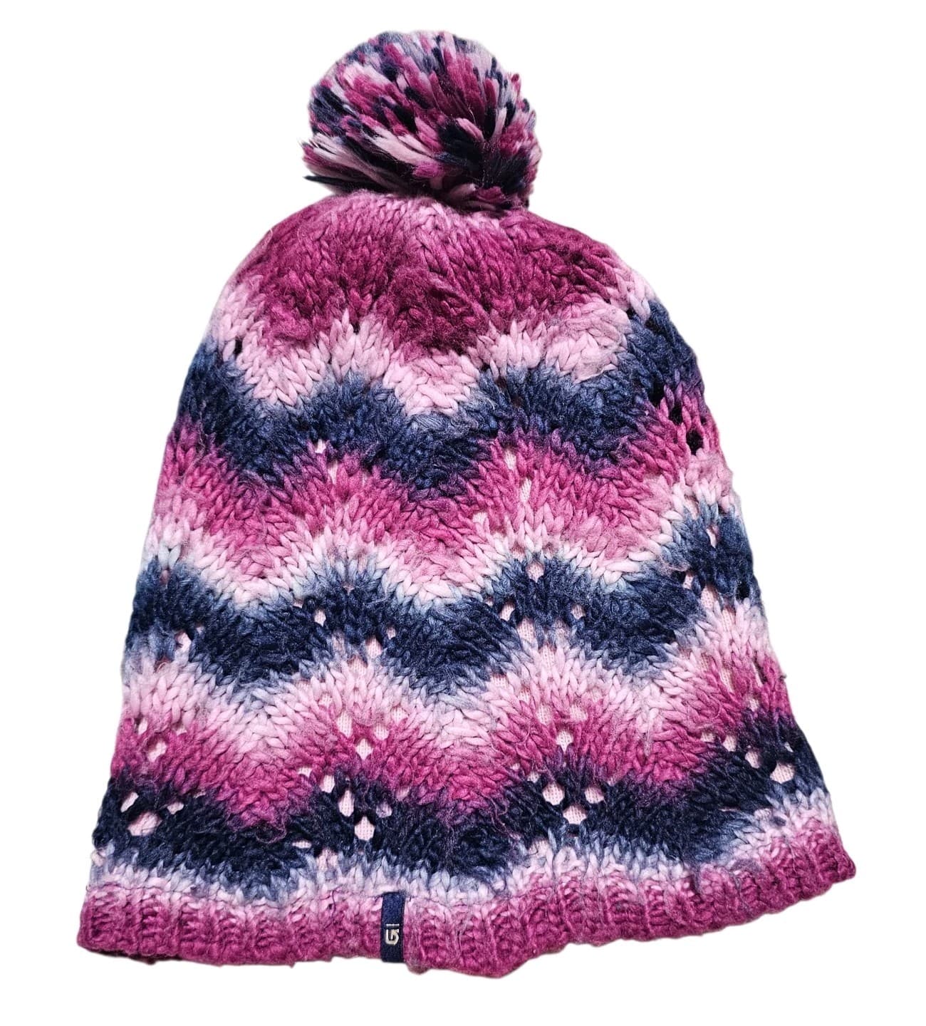 Knitted Pom Pom Beanie One Size