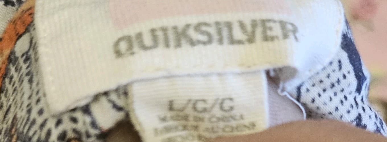 Quicksilver Vintage Woman's Tank Top Size L - Thumbnail 8