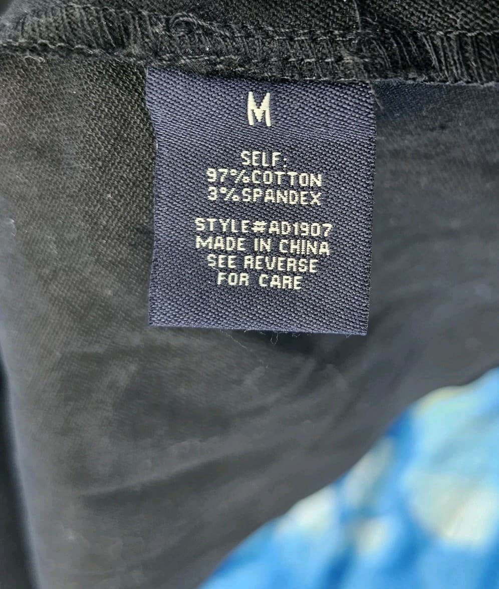Black Denim By Flying Tomatoes Ruffles V Neck Size M - Thumbnail 7