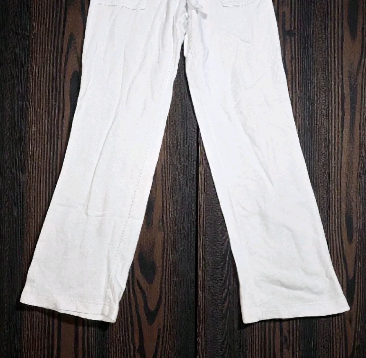 J. Crew Magic Rinse Patch Pocket Sweat Pants White Size X Small - Thumbnail 3