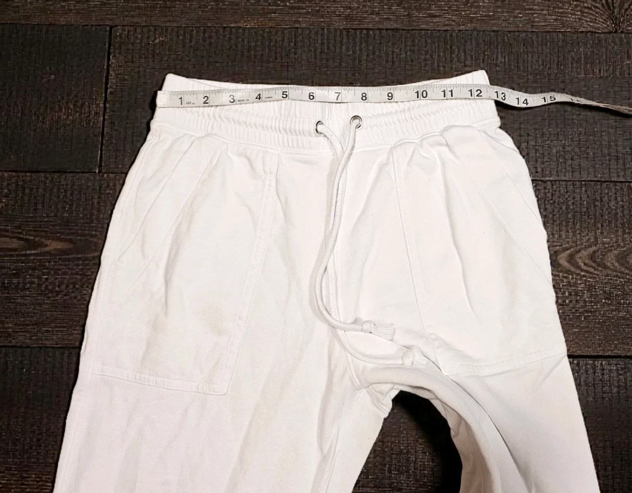 J. Crew Magic Rinse Patch Pocket Sweat Pants White Size X Small - Thumbnail 7