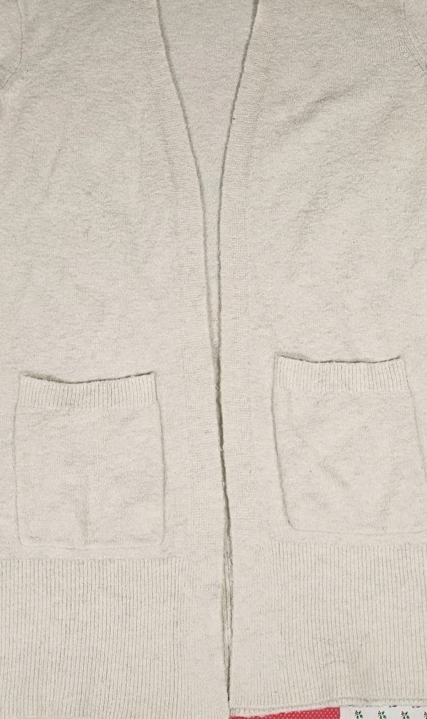 Madewell Womens Long Cardigan Small Merino Wool Alpaca Casual Open Pockets - Thumbnail 5