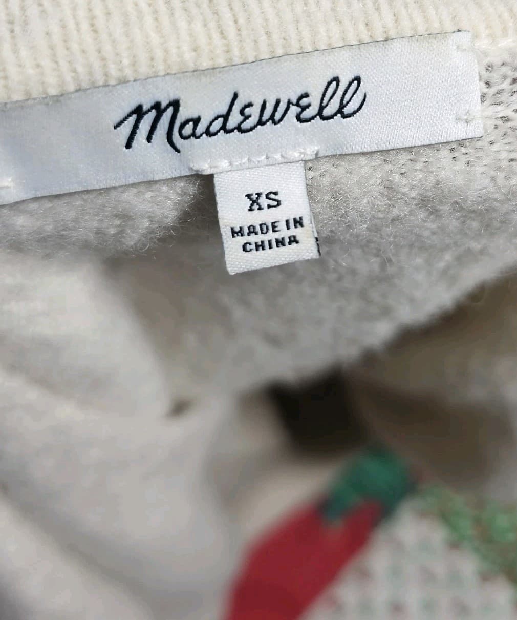 Madewell Womens Long Cardigan Small Merino Wool Alpaca Casual Open Pockets - Thumbnail 13