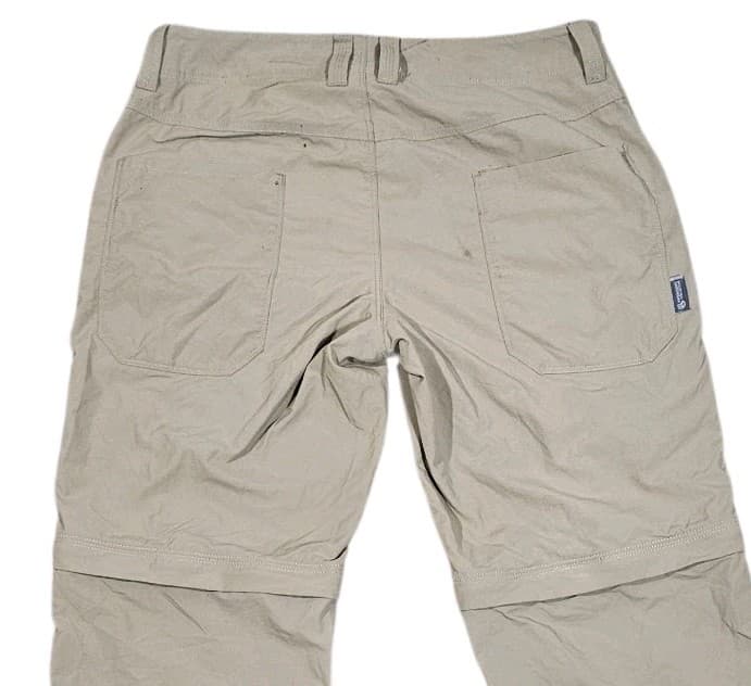 Mountain Hardwear Hiking Pants Convertible Zip Shorts Tan Outdoors Mens 28/32 - Thumbnail 7