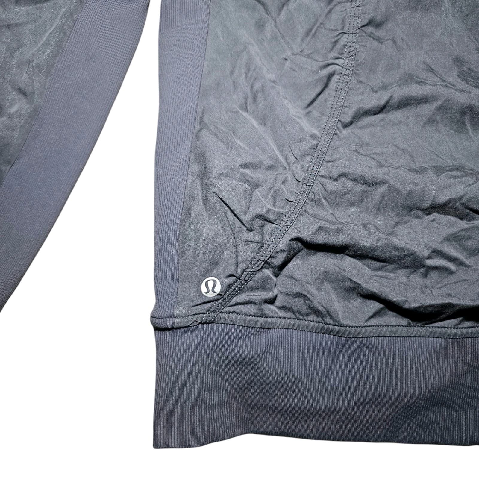 ​Lululemon Dance Studio Jacket III Gray Size 8 Swift Reversible Full Zip Pocket - Thumbnail 12