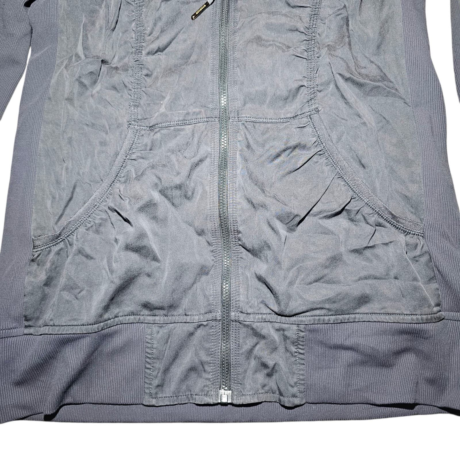​Lululemon Dance Studio Jacket III Gray Size 8 Swift Reversible Full Zip Pocket - Thumbnail 7