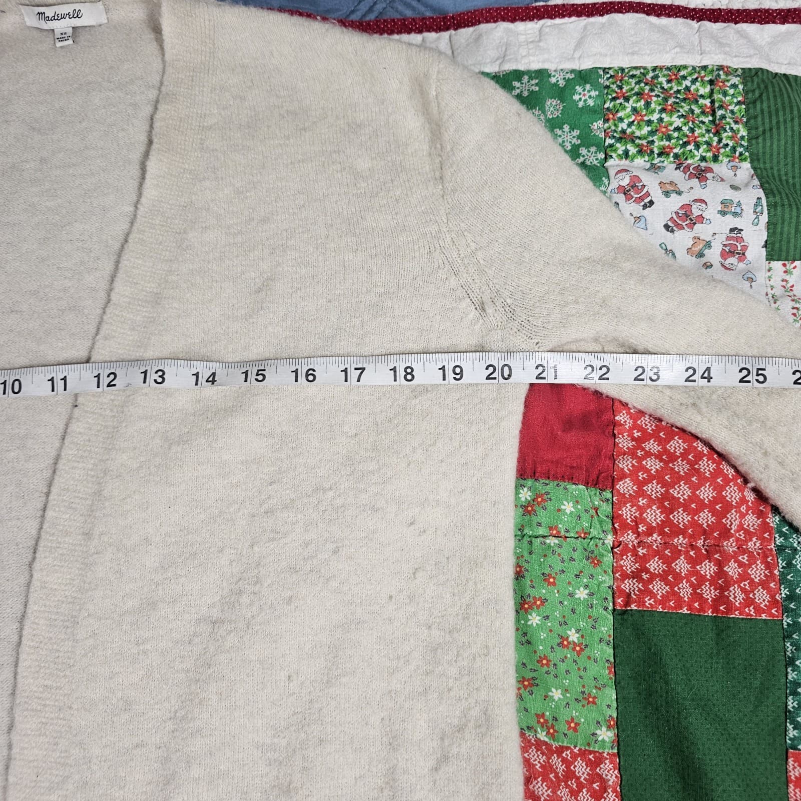 Madewell Womens Long Cardigan Small Merino Wool Alpaca Casual Open Pockets - Thumbnail 9