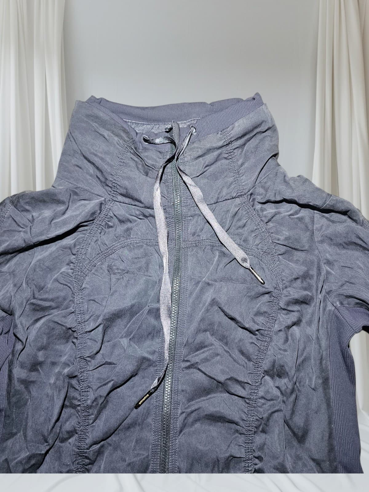 ​Lululemon Dance Studio Jacket III Gray Size 8 Swift Reversible Full Zip Pocket - Thumbnail 14