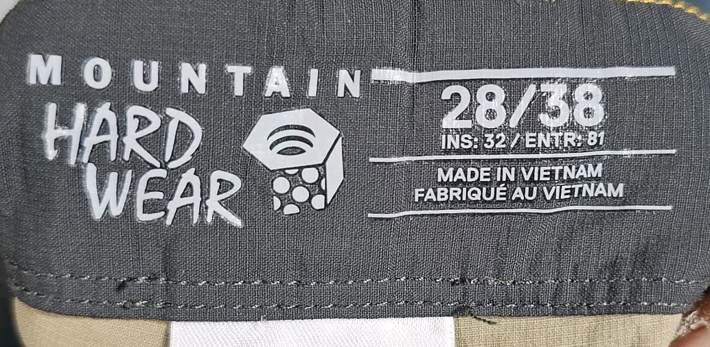 Mountain Hardwear Hiking Pants Convertible Zip Shorts Tan Outdoors Mens 28/32 - Thumbnail 11