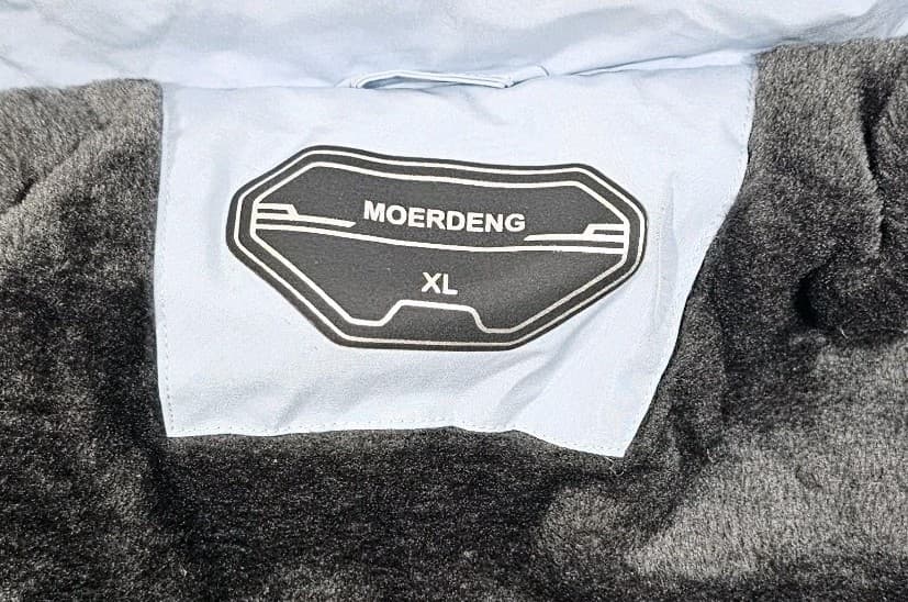 Moerdeng Womens Waterproof Ski Snow Winter Hooded Jacket Blue Size Xl - Thumbnail 13