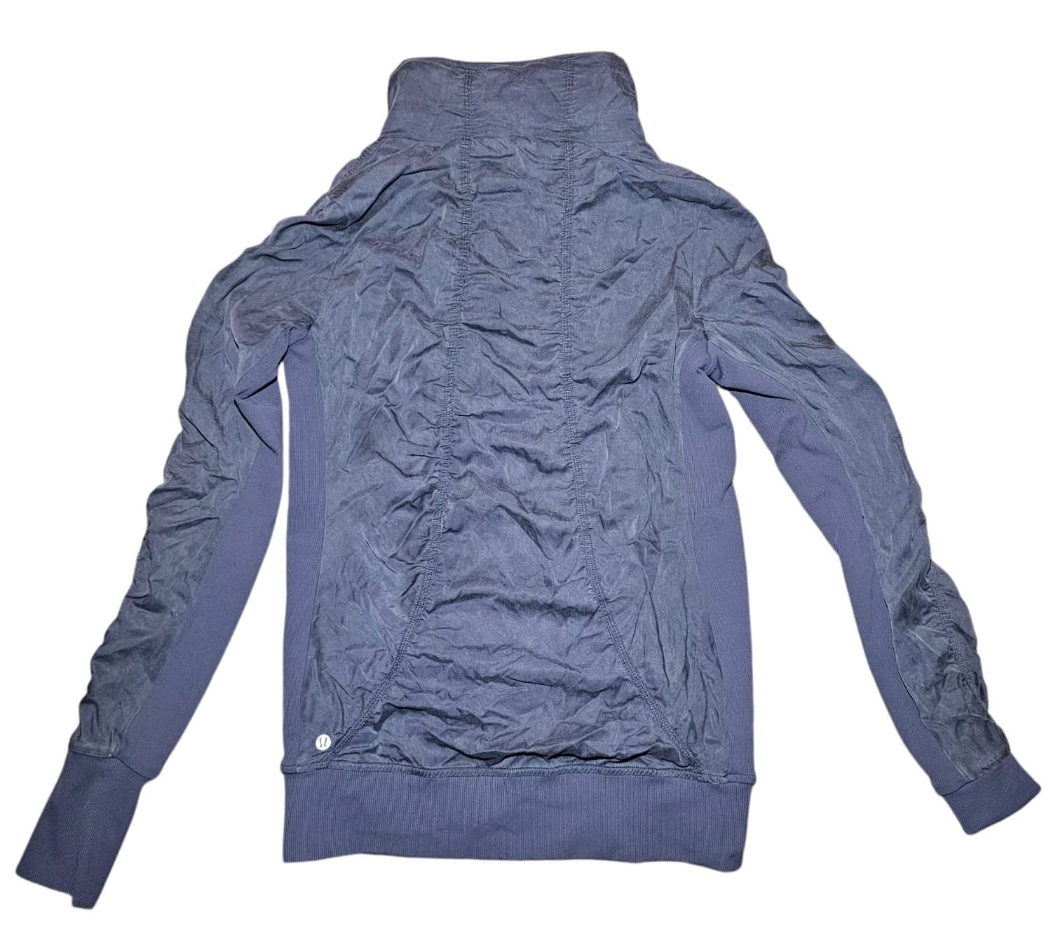 ​Lululemon Dance Studio Jacket III Gray Size 8 Swift Reversible Full Zip Pocket - Thumbnail 9