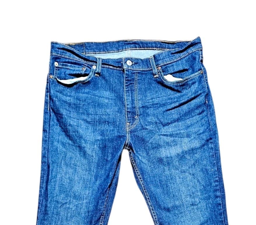 Levis 511 Original Fit Mens Jeans W38 L30 Cotton Denim Blue - Thumbnail 3