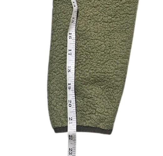 The North Face Boy's Large Forrest Mixed Media Jacket Burnt Olive Stowaway Hood - Thumbnail 9