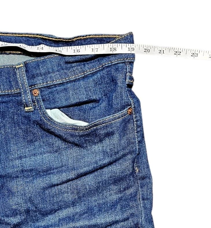 Levis 511 Original Fit Mens Jeans W38 L30 Cotton Denim Blue - Thumbnail 7