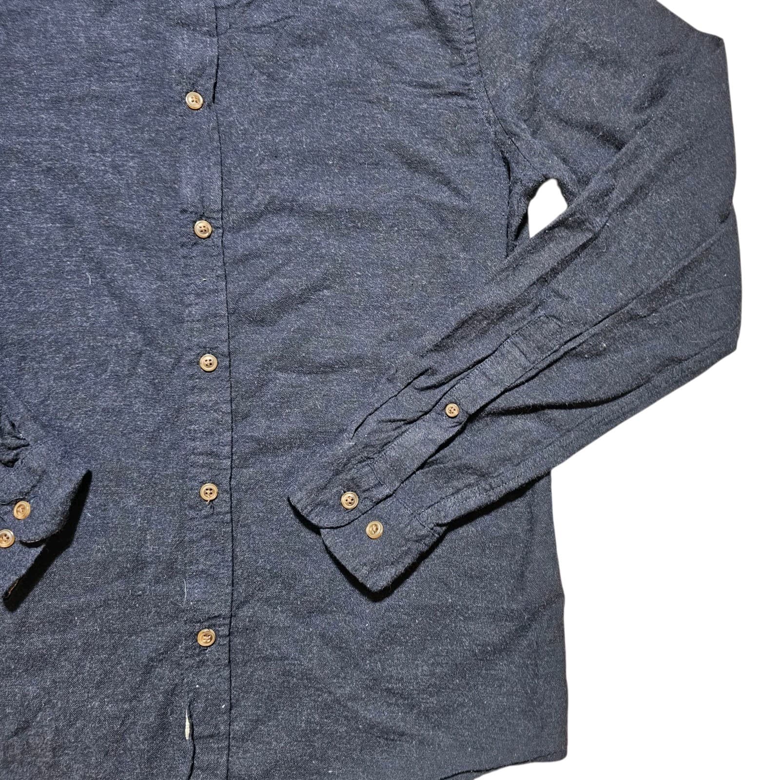 Heritage Men's Button Down Soft Touch Flannel Size Medium - Thumbnail 6