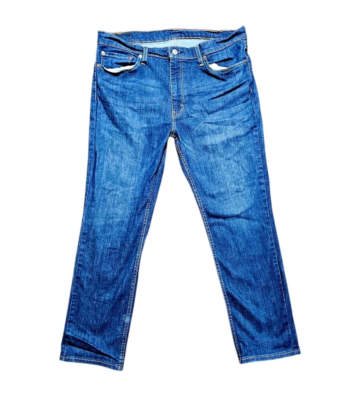Levis 511 Original Fit Mens Jeans W38 L30 Cotton Denim Blue - Thumbnail 2
