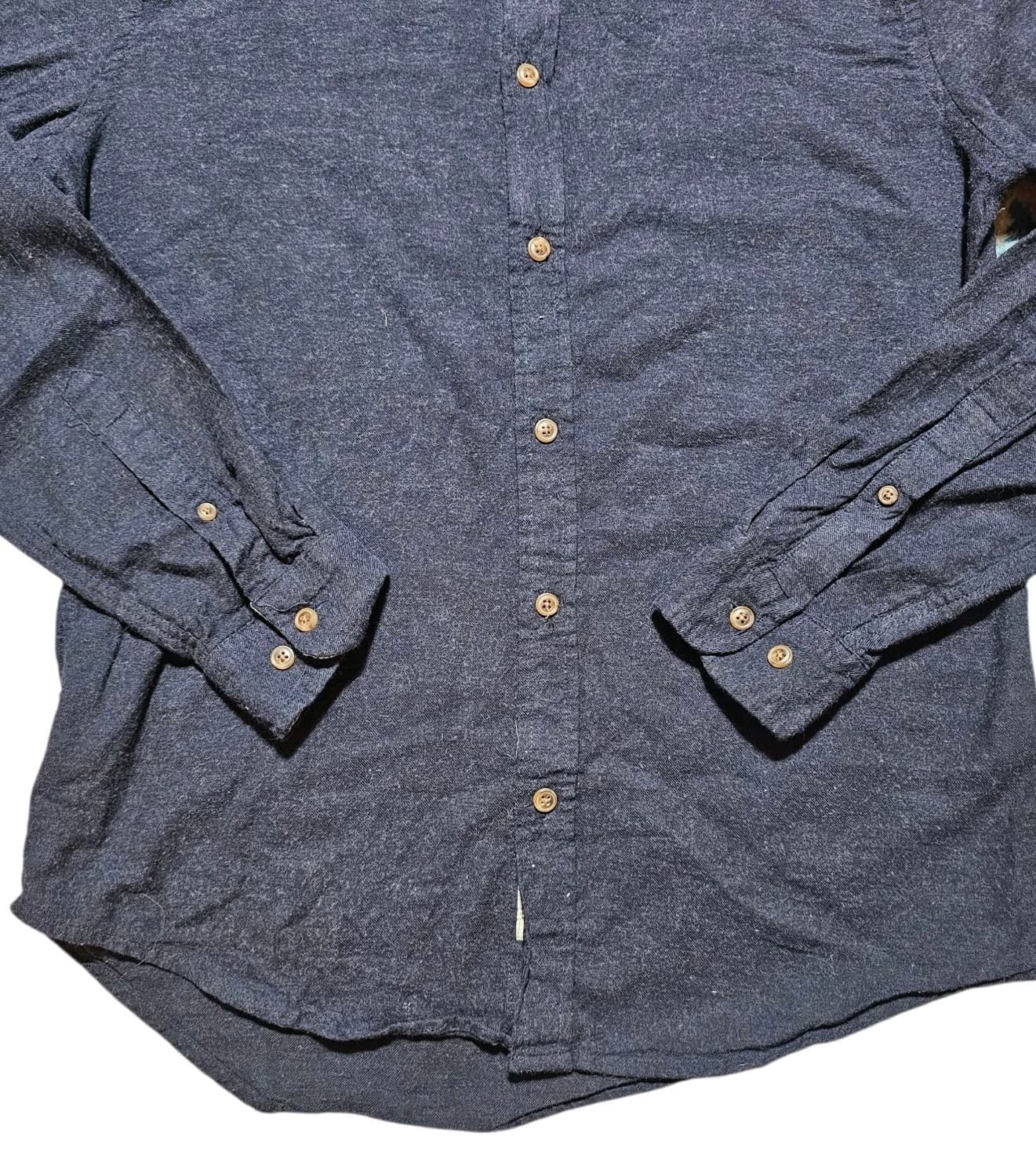 Heritage Men's Button Down Soft Touch Flannel Size Medium - Thumbnail 3