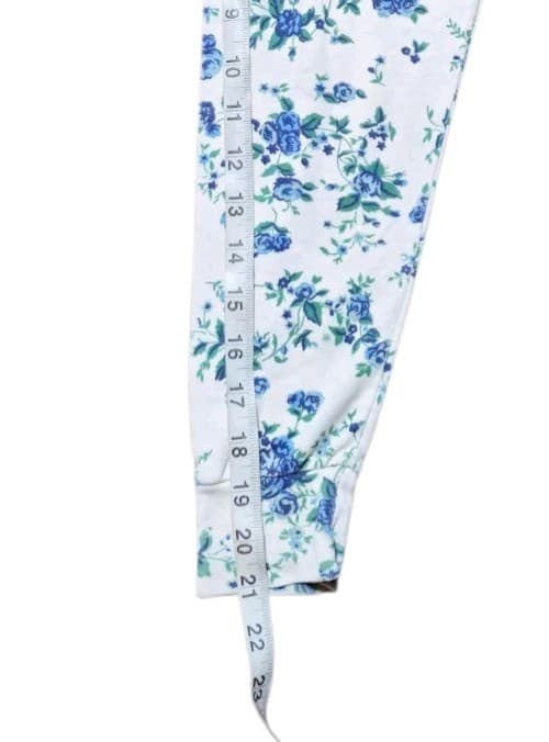 Katherine Kasuals Size Small Womens Floral Cotton Blend Turtle Neck Pullover - Thumbnail 8