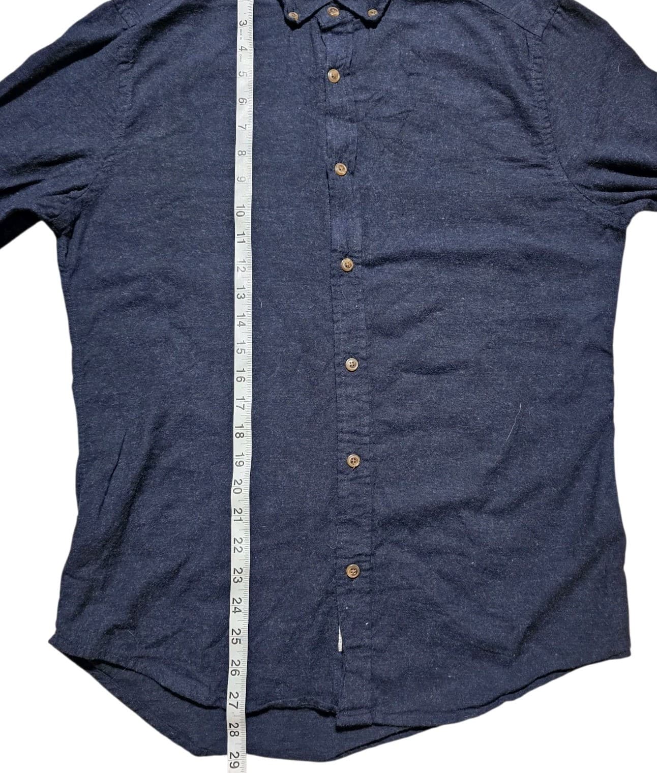 Heritage Men's Button Down Soft Touch Flannel Size Medium - Thumbnail 8