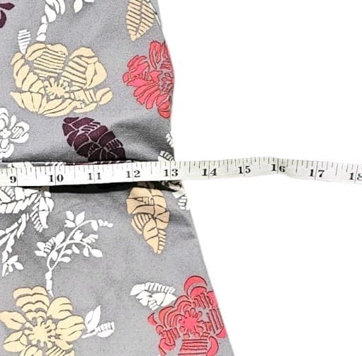 Patagonia Women's Gray Floral Dress Sz M Pink White Floral Criss Cross Strap - Thumbnail 8