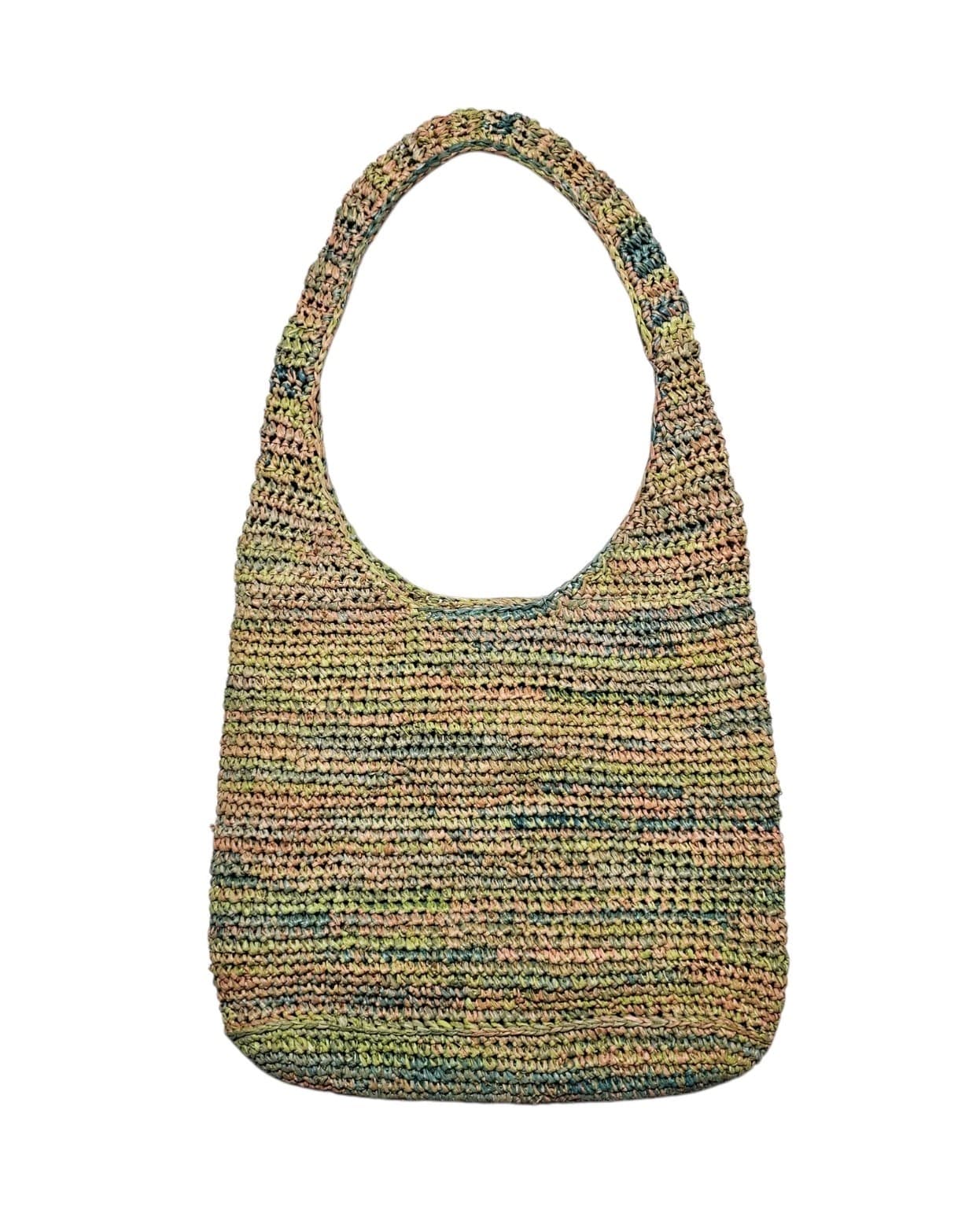 Flora Bella Beach Sarasota Crochet Raffia Hobo Tote Handbag Xl
