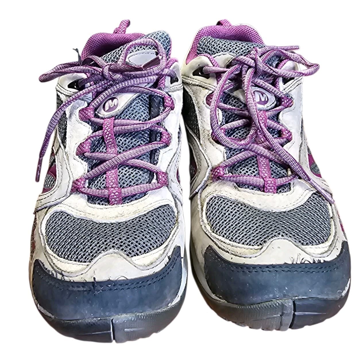 Merrell Women's Purple Castle Rock Lace Up Hiking Shoe Size 8 - Thumbnail 3