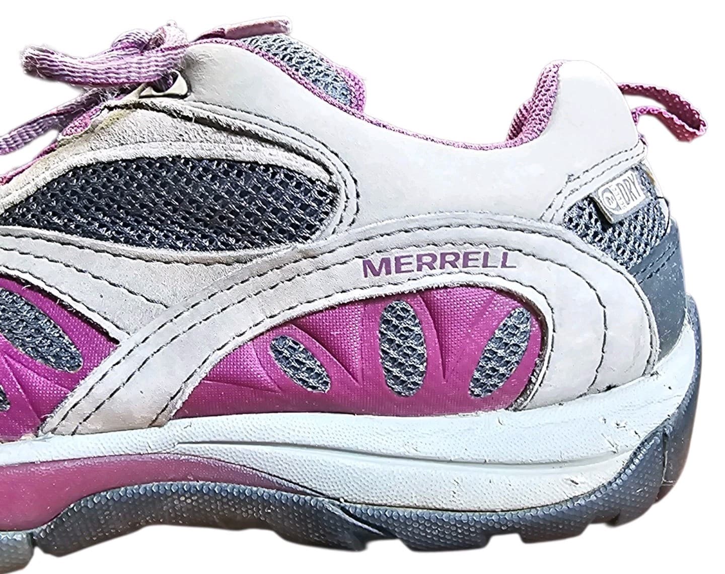 Merrell Women's Purple Castle Rock Lace Up Hiking Shoe Size 8 - Thumbnail 7