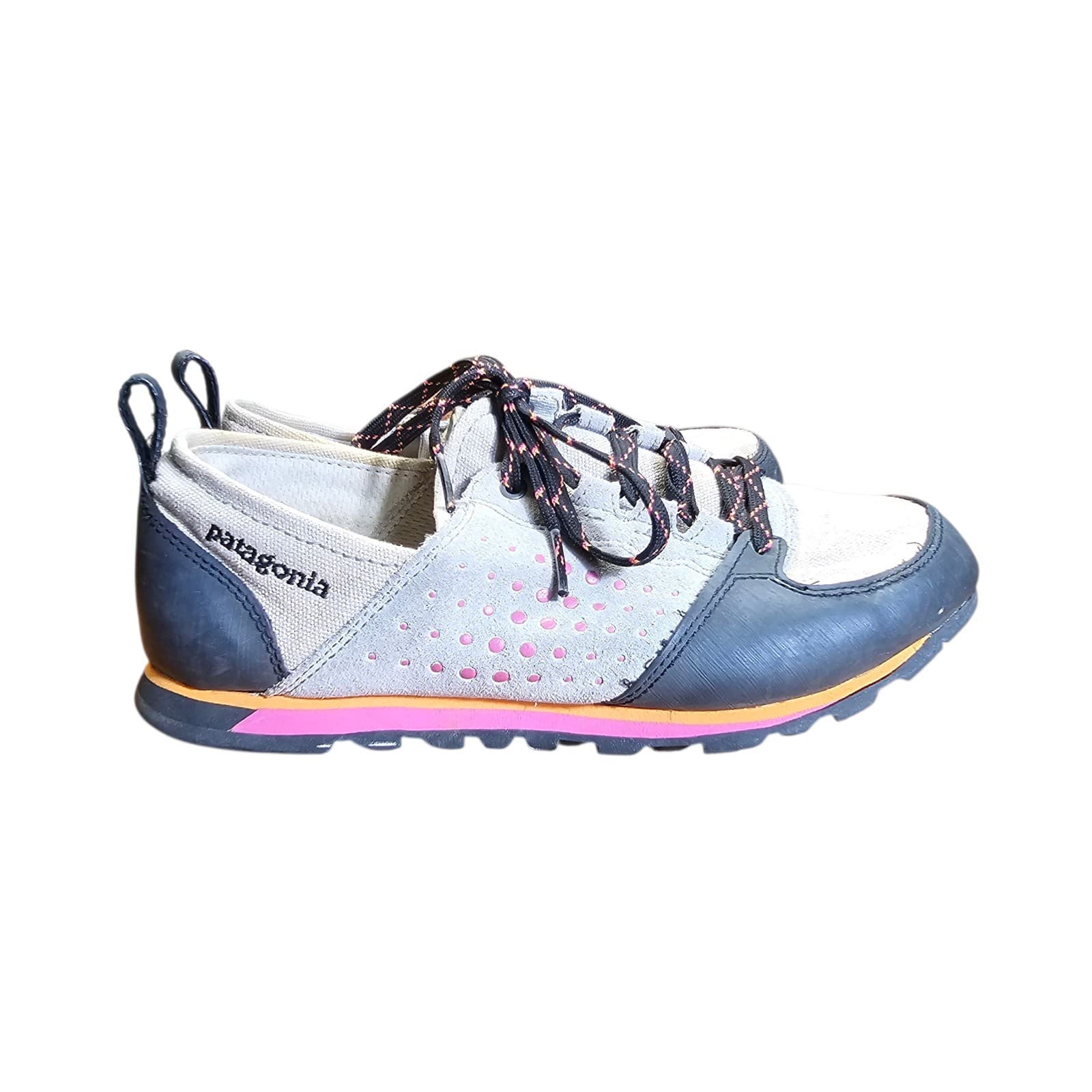 Patagonia Splice Approach Feather Grey Womens Sneakers Shoes Sz 7.5 Gray Lace - Thumbnail 3
