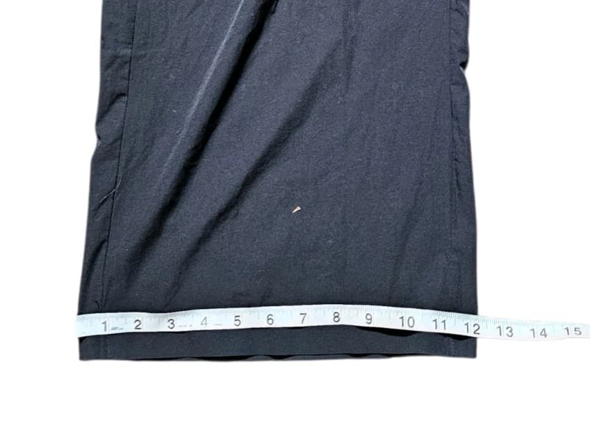 Thread &Supply Black Pull Up High Rise Belted Wide Leg Pants Size L - Thumbnail 8