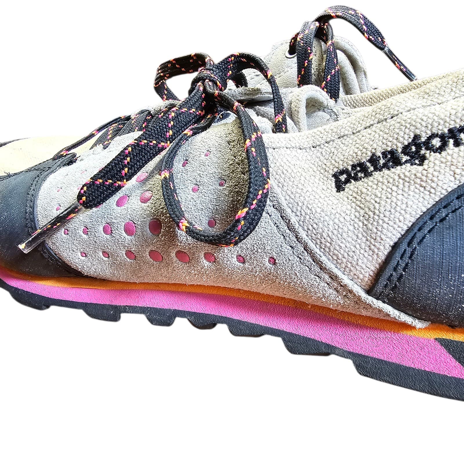 Patagonia Splice Approach Feather Grey Womens Sneakers Shoes Sz 7.5 Gray Lace - Thumbnail 12