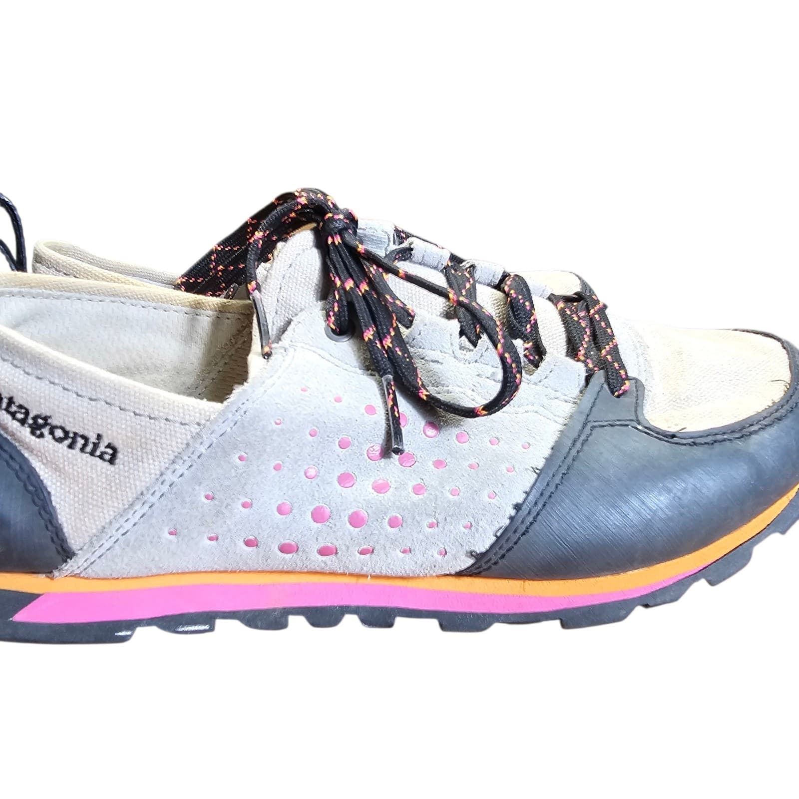 Patagonia Splice Approach Feather Grey Womens Sneakers Shoes Sz 7.5 Gray Lace - Thumbnail 10