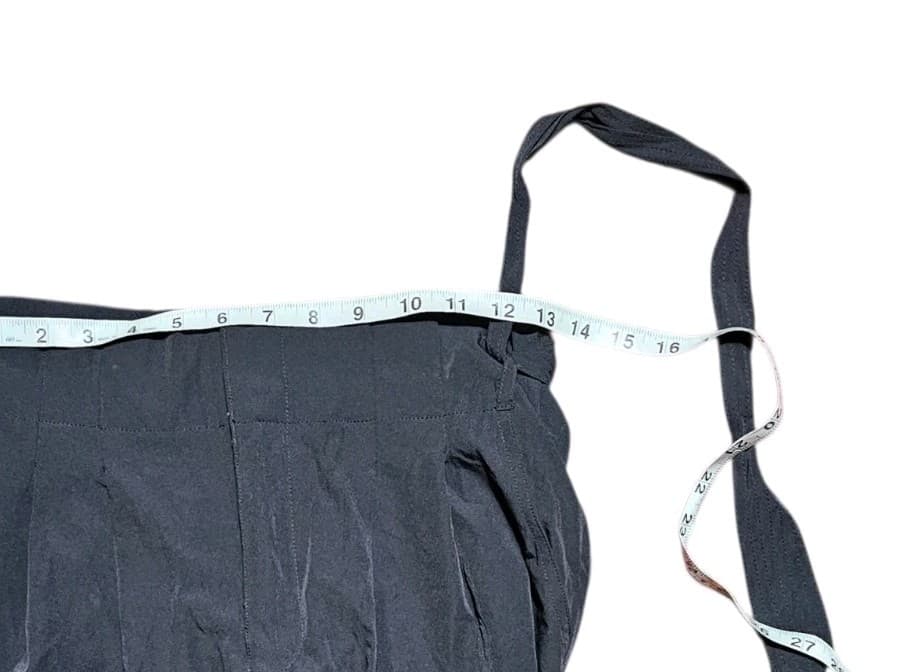 Thread &Supply Black Pull Up High Rise Belted Wide Leg Pants Size L - Thumbnail 9