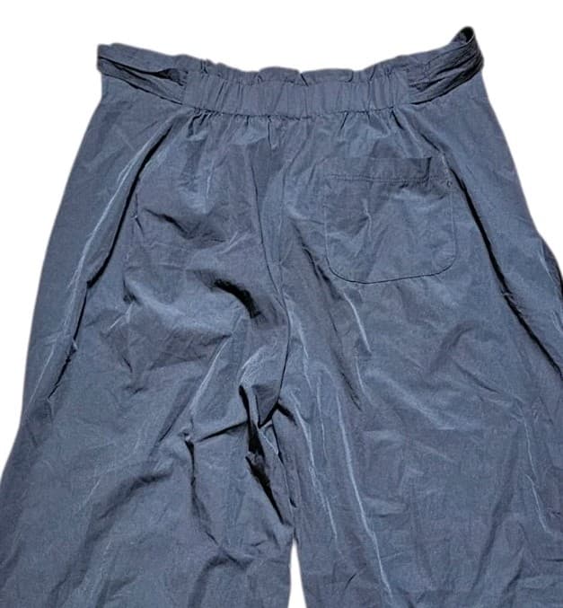 Thread &Supply Black Pull Up High Rise Belted Wide Leg Pants Size L - Thumbnail 5