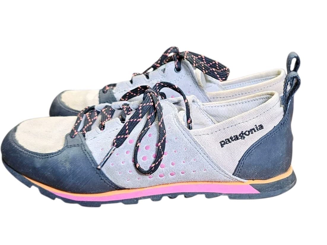 Patagonia Splice Approach Feather Grey Womens Sneakers Shoes Sz 7.5 Gray Lace - Thumbnail 2