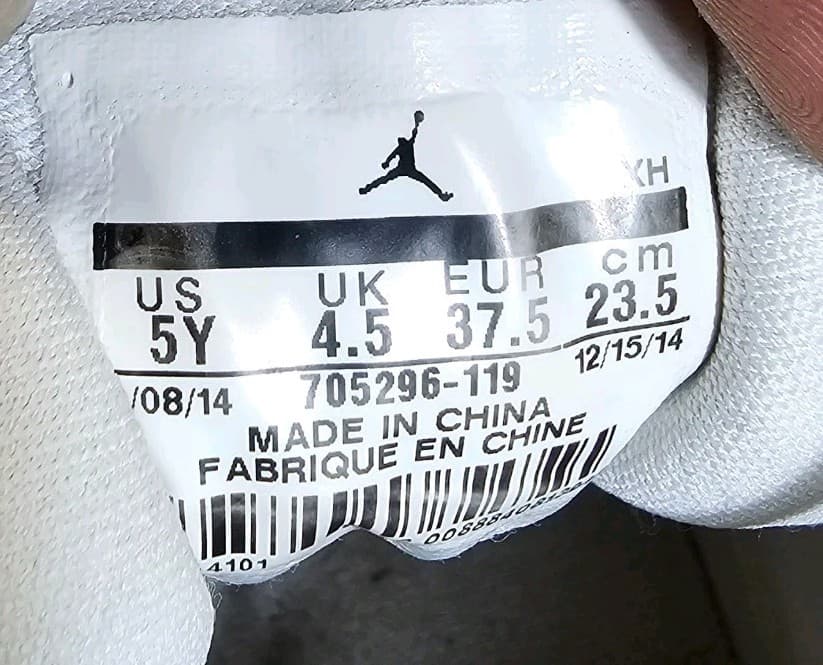 Nike Air Jordan 1 High Premium Gradient Sole Youth High-top Sneakers 5Y - Thumbnail 15